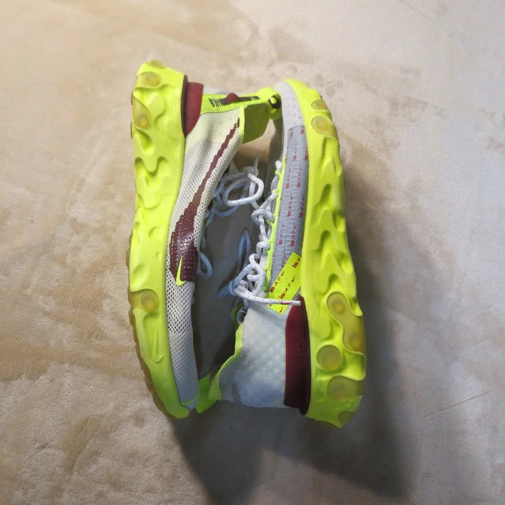 Nike ISPA React Runner WR Ghost Aqua Volt‎ Burgundy AR8503-001 Mens Sneakers